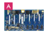 2.5-inch 8-port 12Gbps SAS/SATA Backplane with 4-port Tri-mode